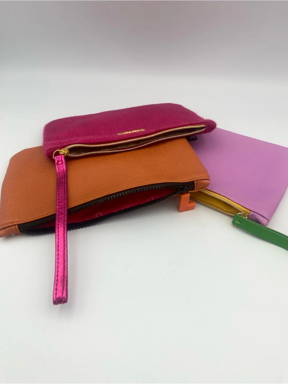 GLAM Pink Trio Pouch Set